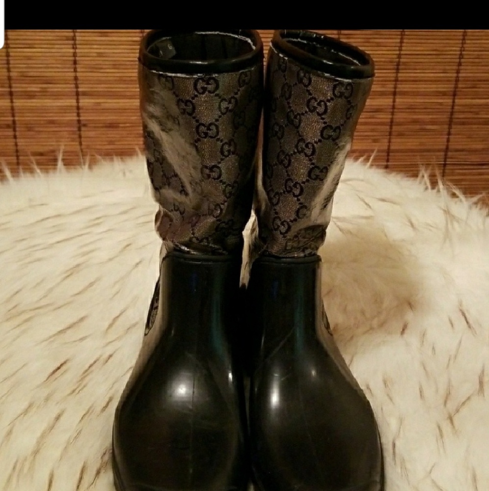 Gucci  rain boots
